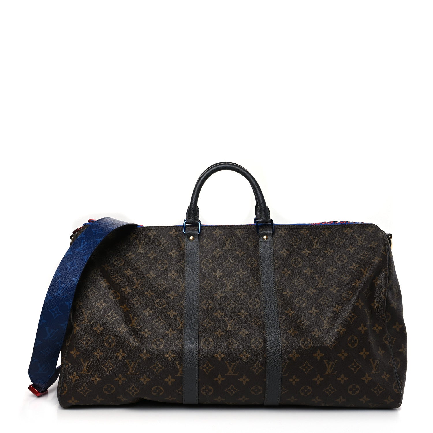 Louis Vuitton Monogram Taiga Outdoor Keepall Bandouliere 55 1 of 10