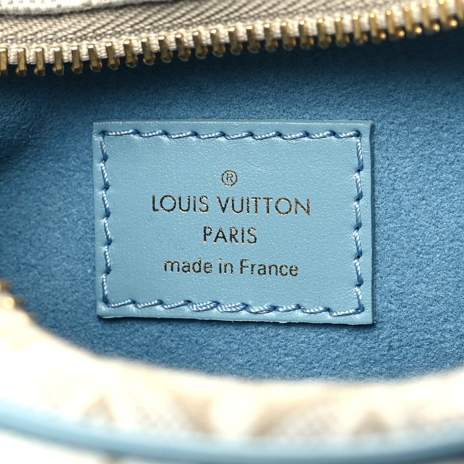 Louis Vuitton Jacquard Since 1854 Loop White Blue 6 of 9