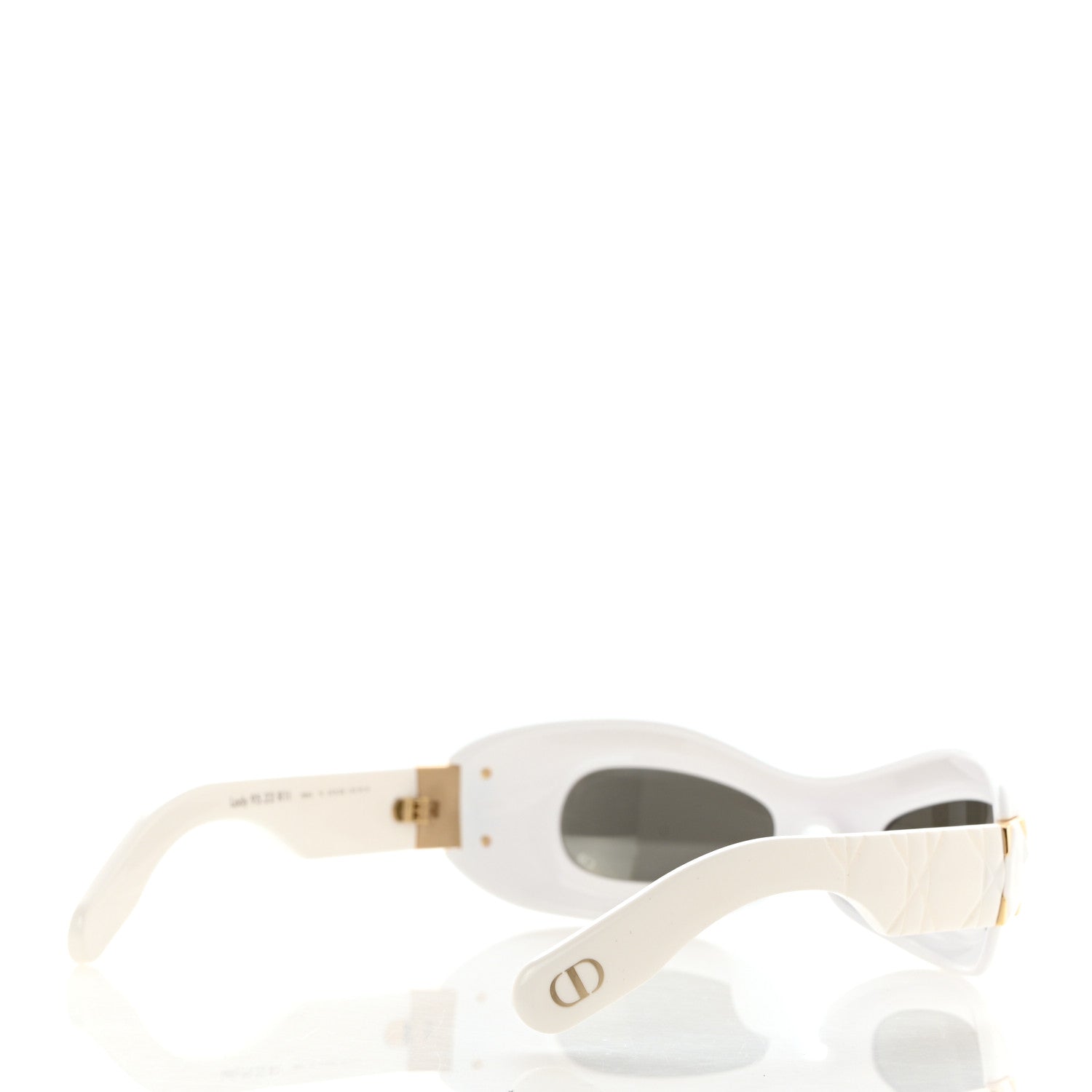 Christian Dior Lady 95.22 Round Sunglasses White 4 of 9
