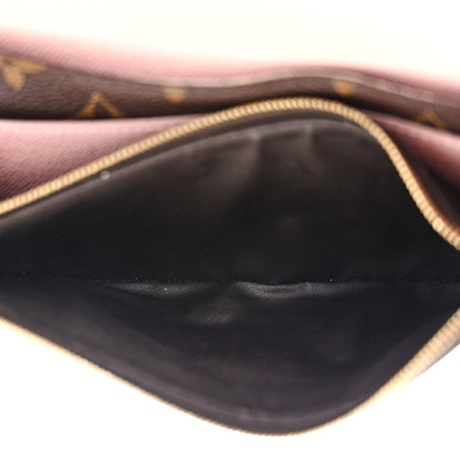 Louis Vuitton Monogram Emilie Wallet Rose Ballerine 6 of 14