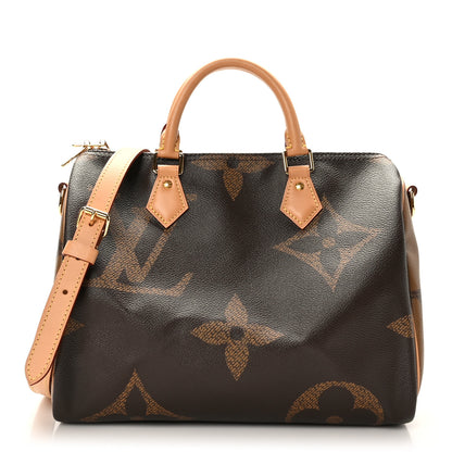 Louis Vuitton Reverse Monogram Giant Speedy Bandouliere 30 1 of 11