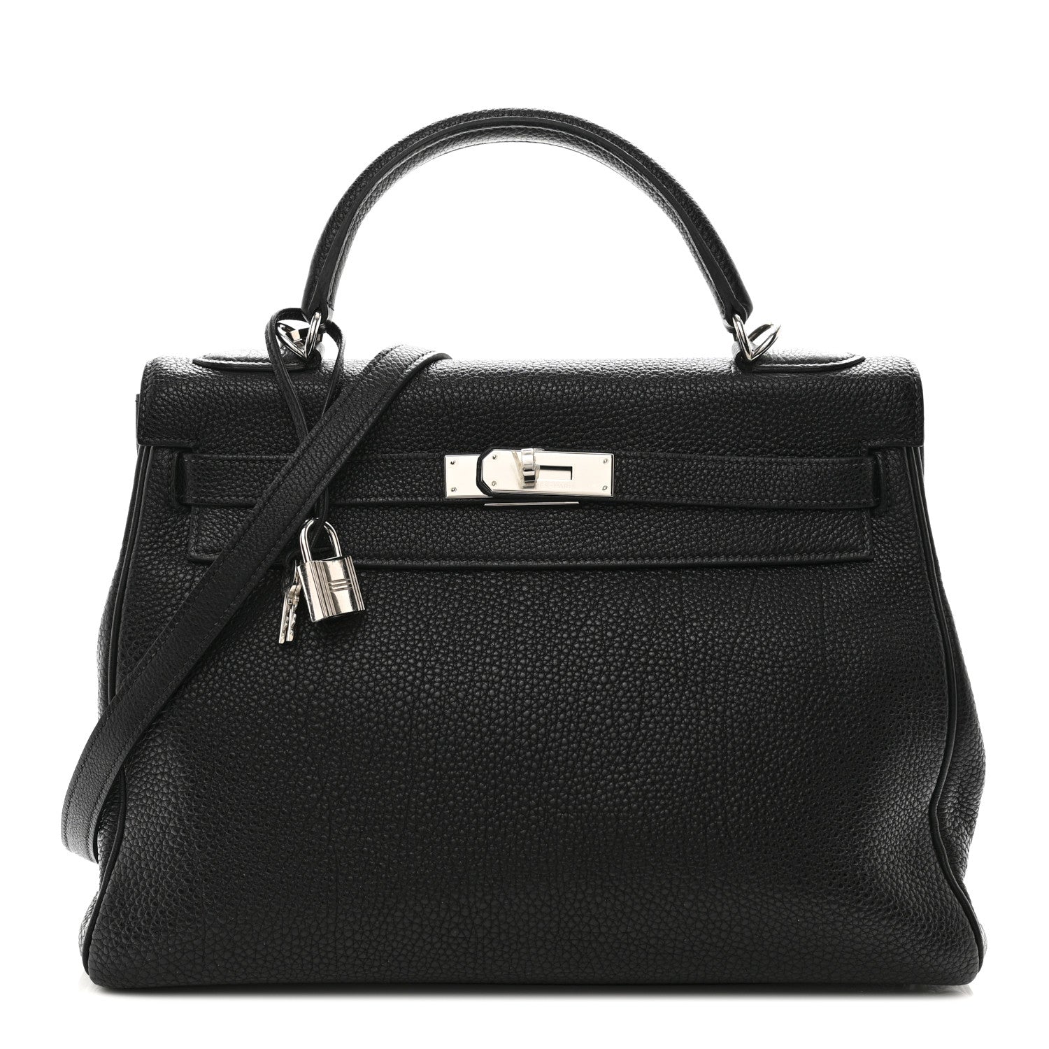 Hermes Togo Kelly Retourne 32 Black 1 of 12