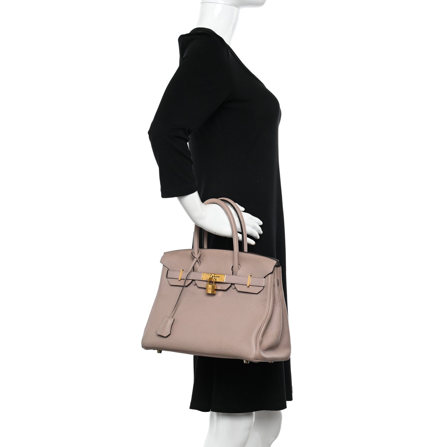 Taurillon Clemence Birkin 30 Glycine