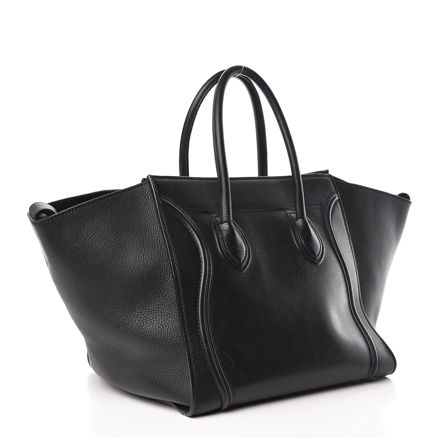 Celine Smooth Calfskin Medium Phantom Luggage Black 3 of 20