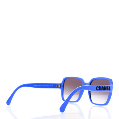 Chanel Acetate Square Sunglasses 5408 Blue 4 of 8