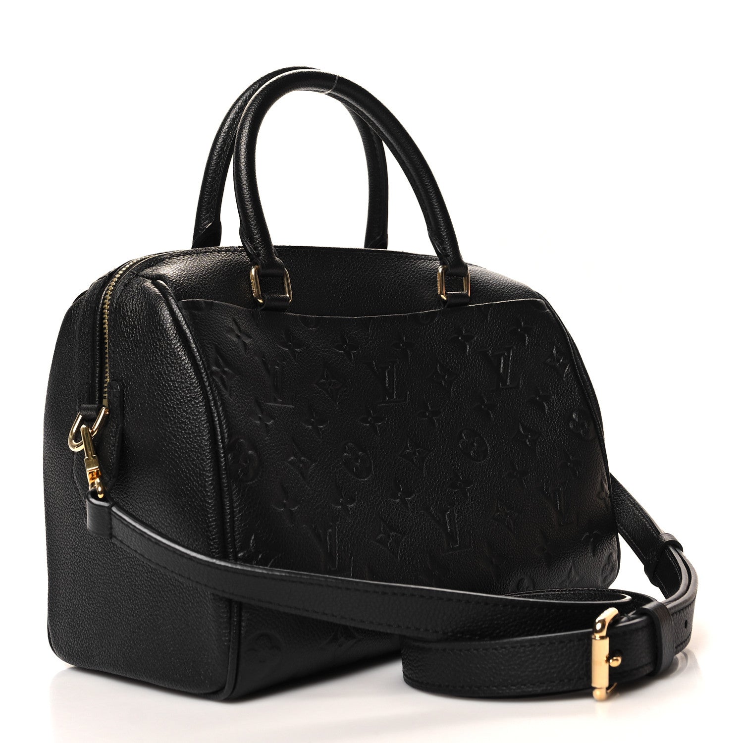 Louis Vuitton Empreinte Speedy Bandouliere 25 NM Black 3 of 10