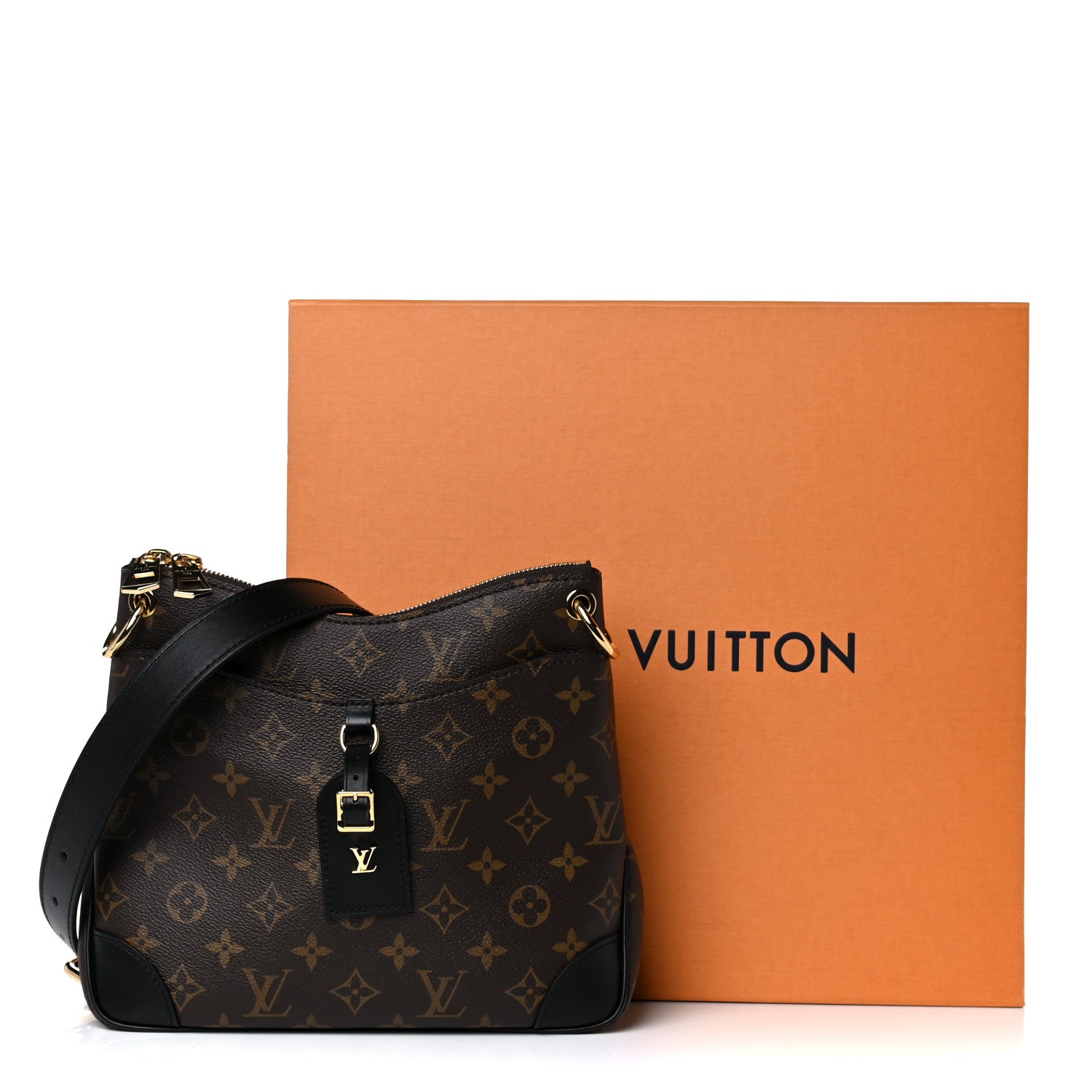 Louis Vuitton Monogram Odeon PM Black 10 of 10