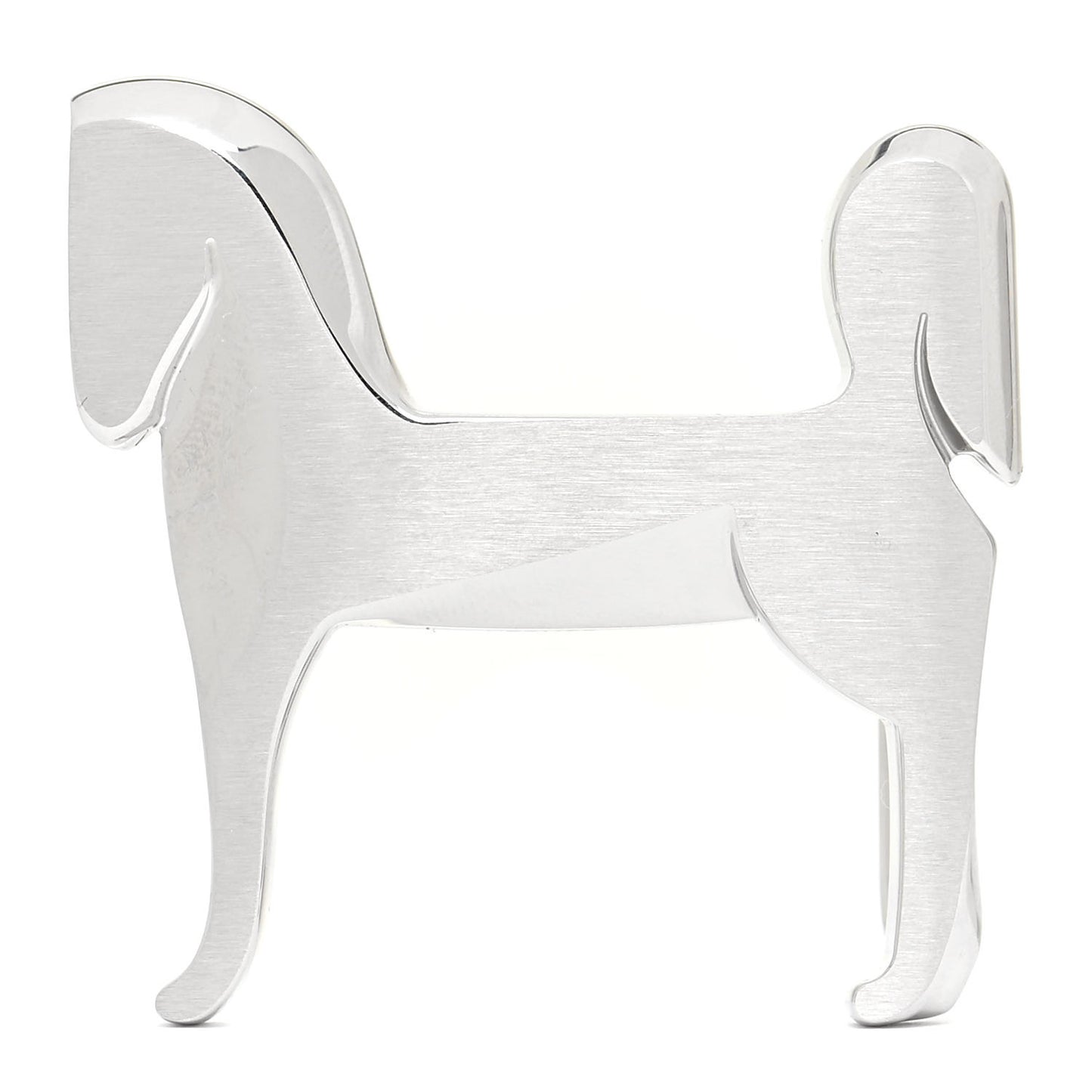 Brushed Palladium Panache Belt Buckle