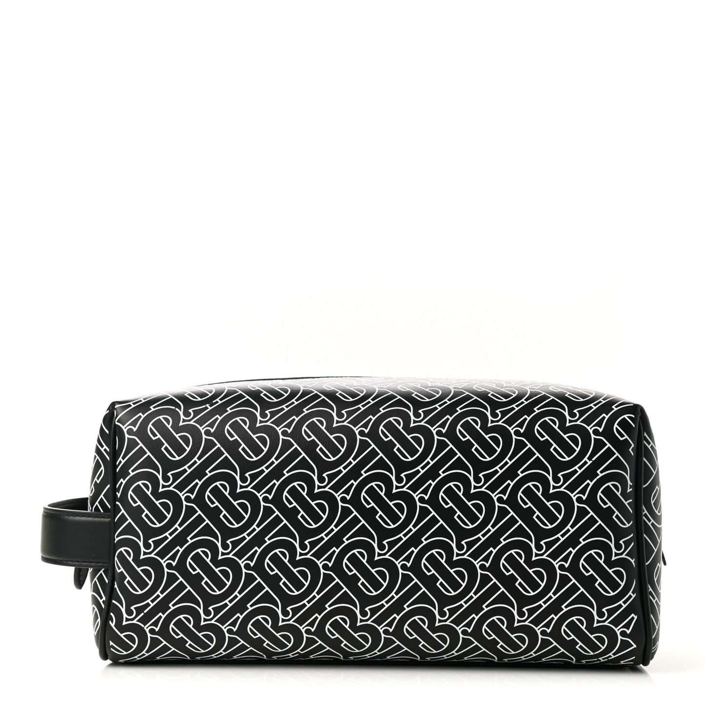 Calfskin Monogram Washbag Black White