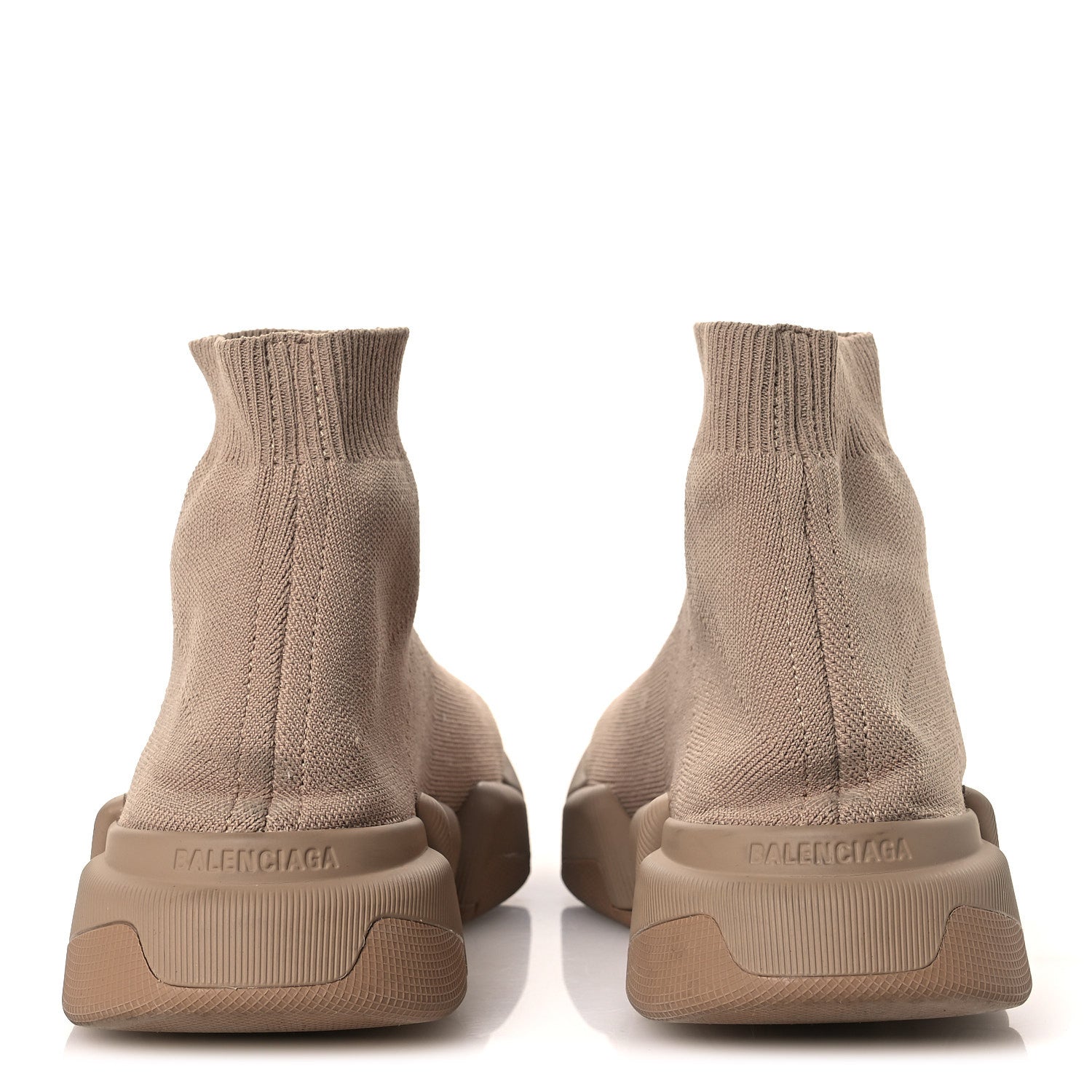 Balenciaga Technical 3D Recycled Knit Womens Speed 2.0 Sneakers 40 Monocolor Beige 6 of 12