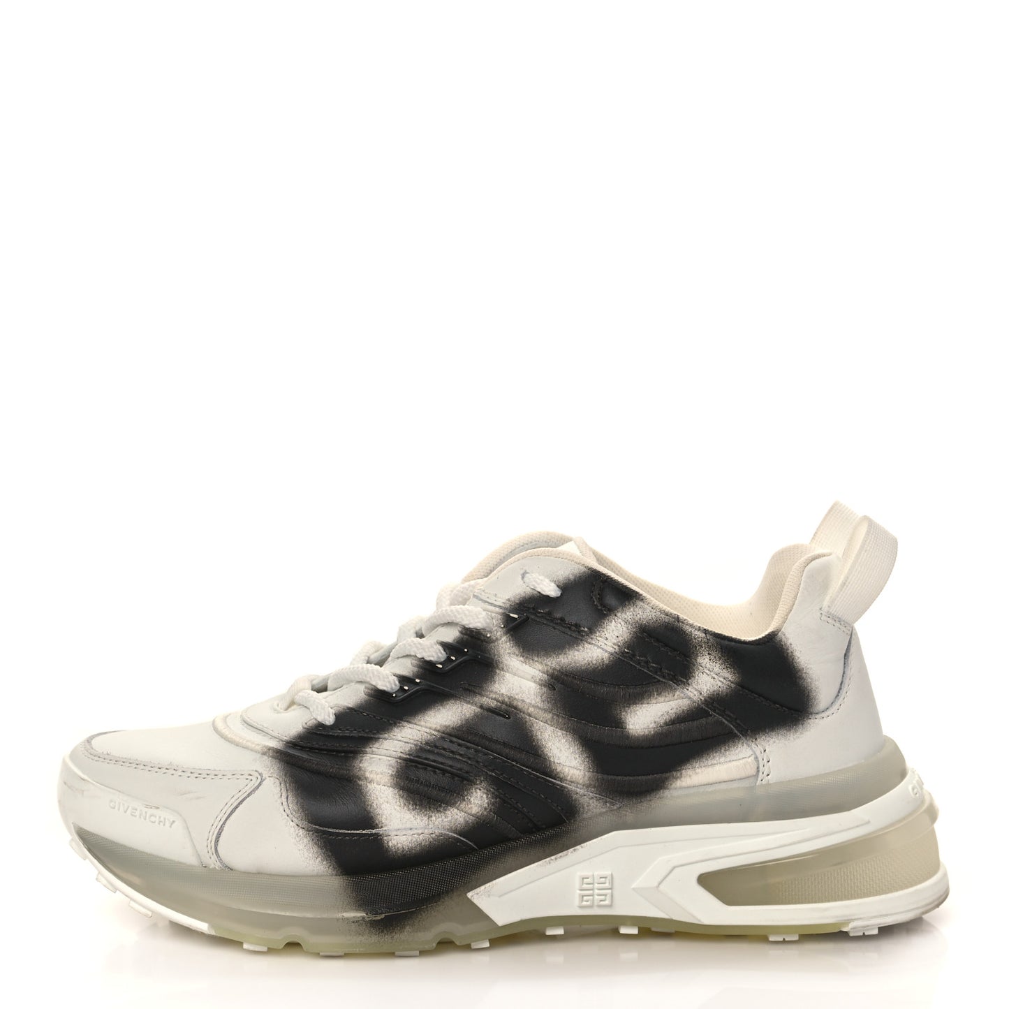 X CHITO Calfskin GIV 1 Runners Sneakers 38.5 White Black