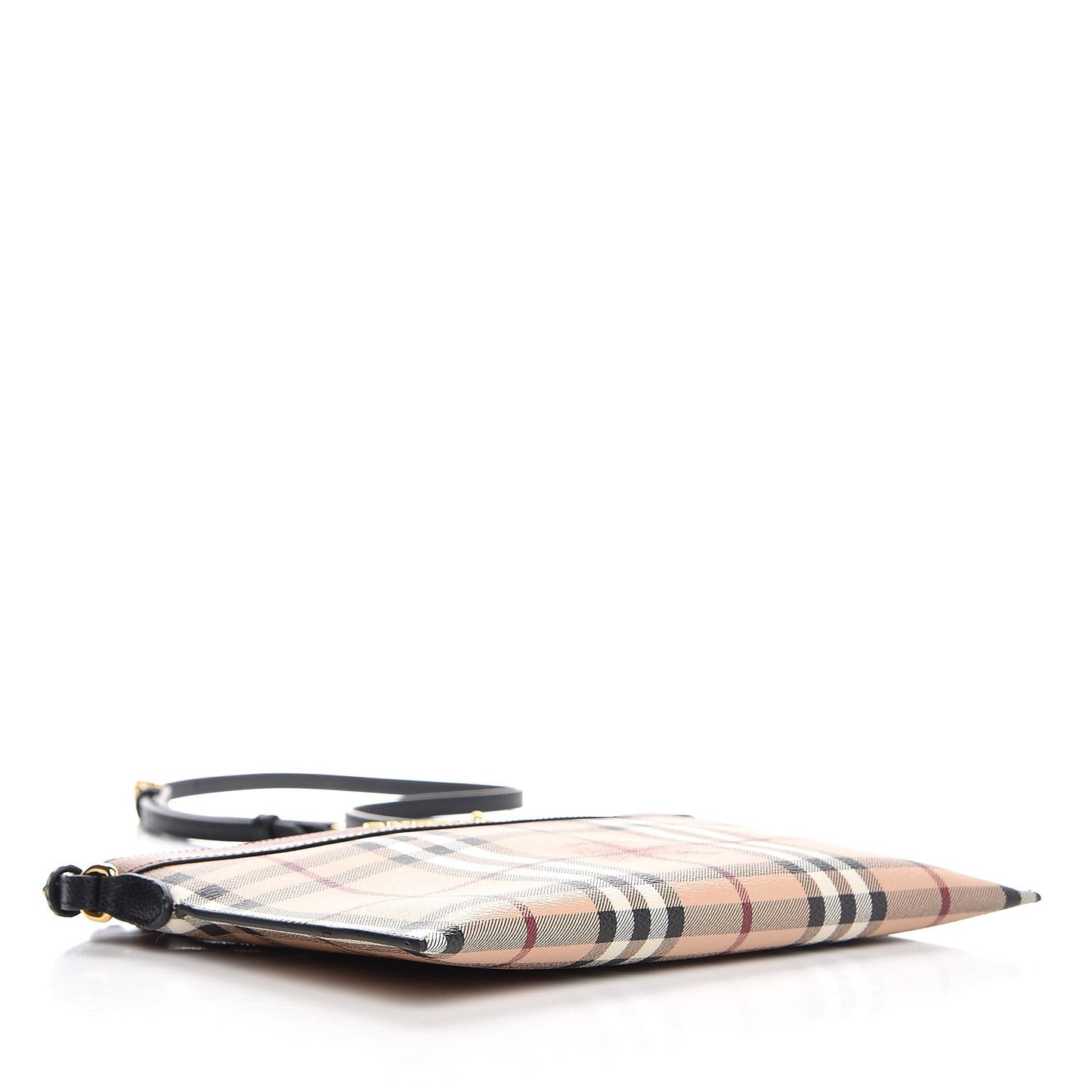 Haymarket Check Peyton Crossbody Clutch Bag Toffee