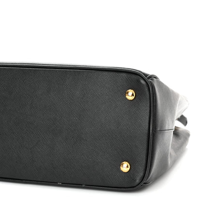 Prada Saffiano Lux Medium Tote Black 9 of 13
