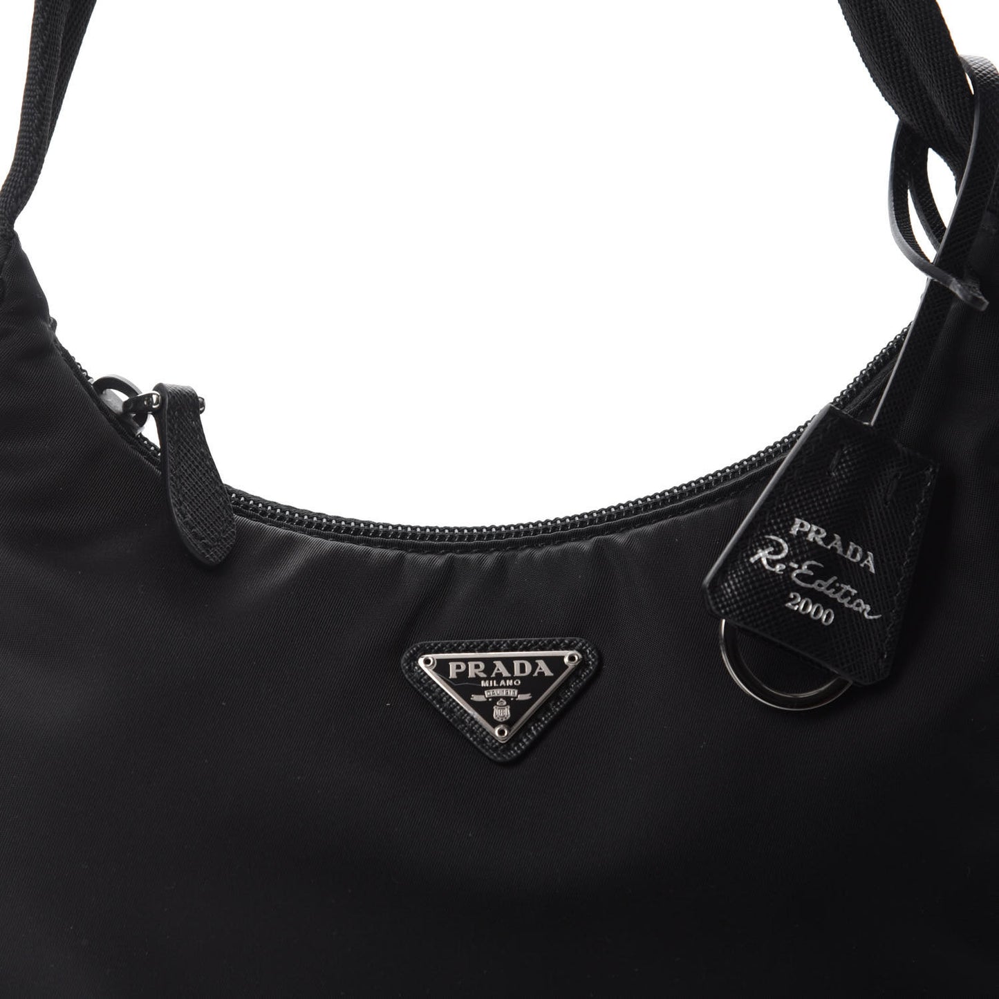 Tessuto Nylon Mini Re-Edition 2000 Bag Black