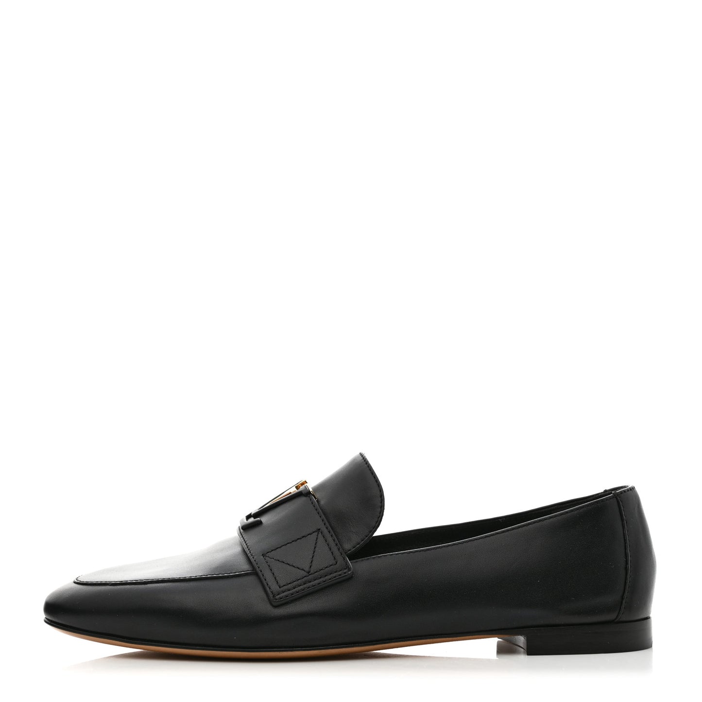 Smooth Calfskin Capri Loafers 40 Black