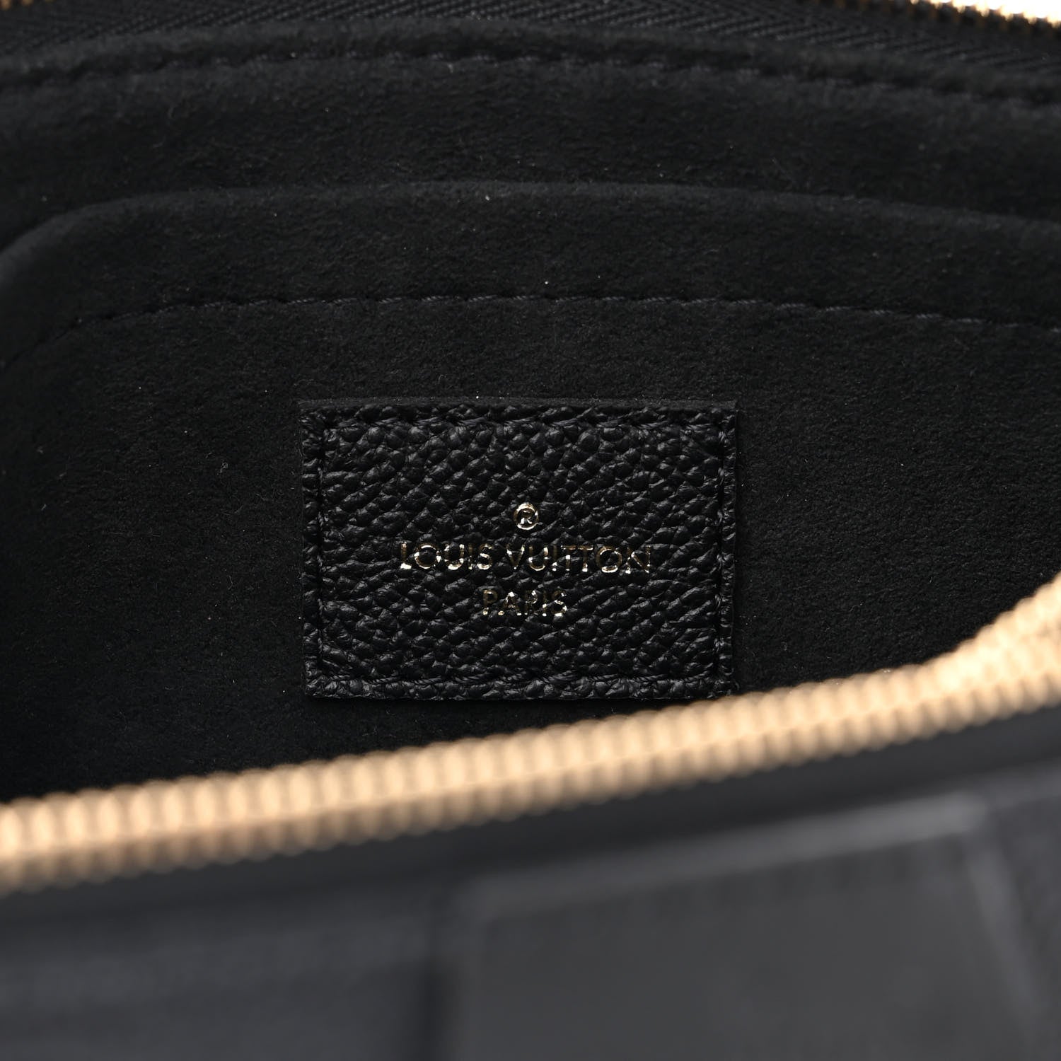 Louis Vuitton Empreinte Monogram Giant Multi Pochette Accessories Black 7 of 11