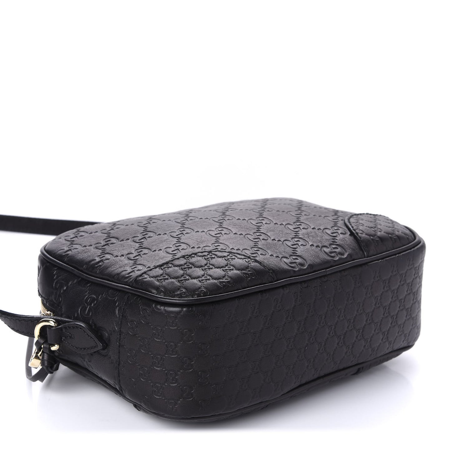 Guccissima Mini Bree Messenger Bag Black