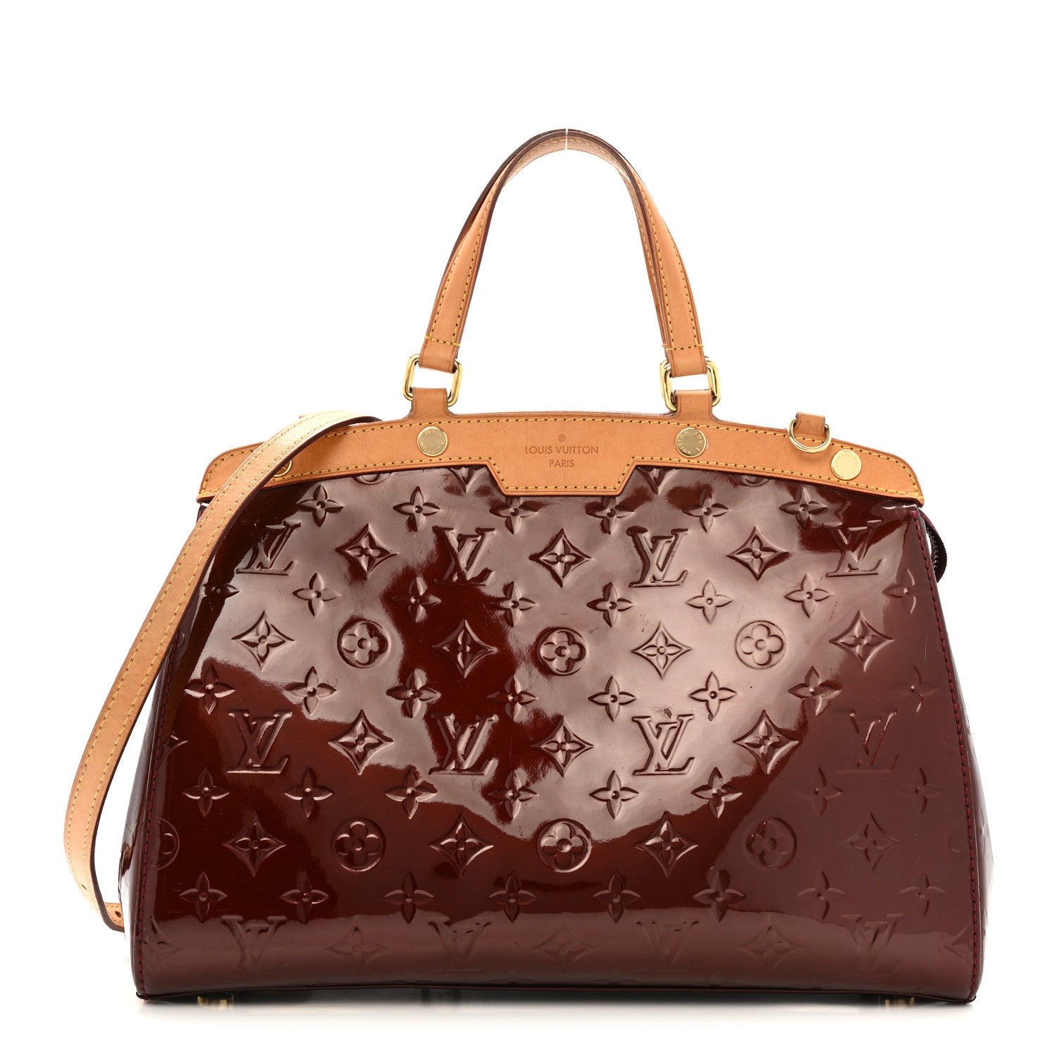Louis Vuitton Vernis Brea MM Rouge Fauviste 1 of 14
