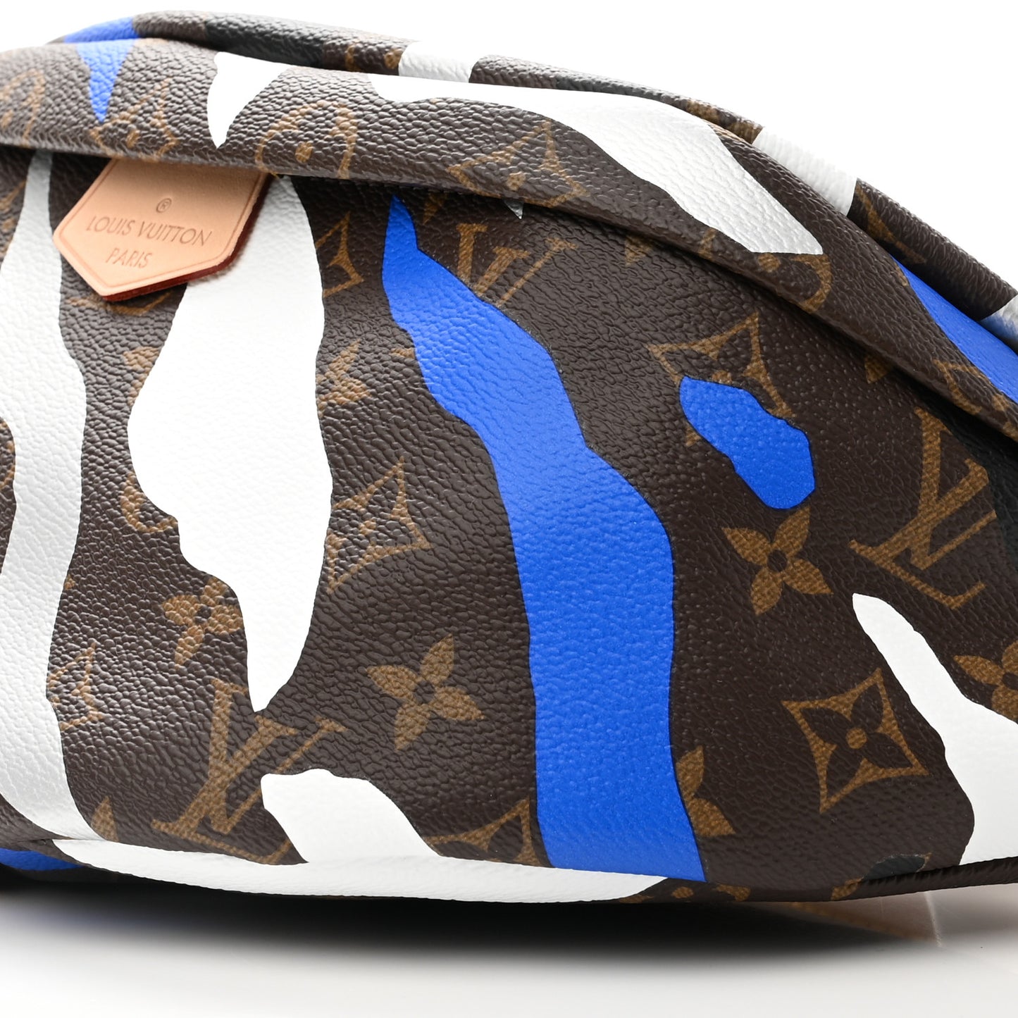 X LOL Monogram Bumbag Blue Silver