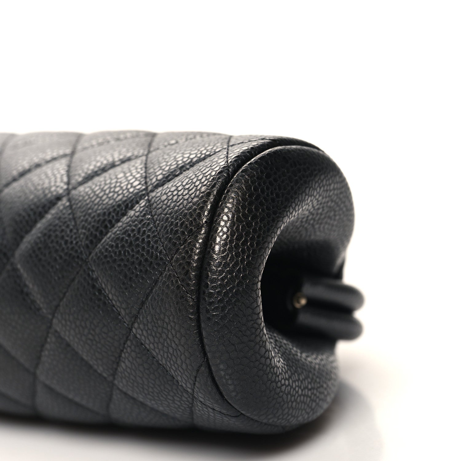 Chanel Caviar Quilted Timeless Clutch Black 10 of 11