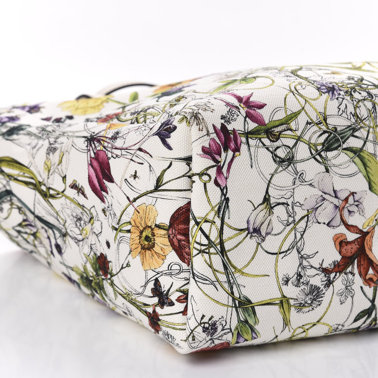 Gucci Canvas Flora Infinity Medium Tote 6 of 10