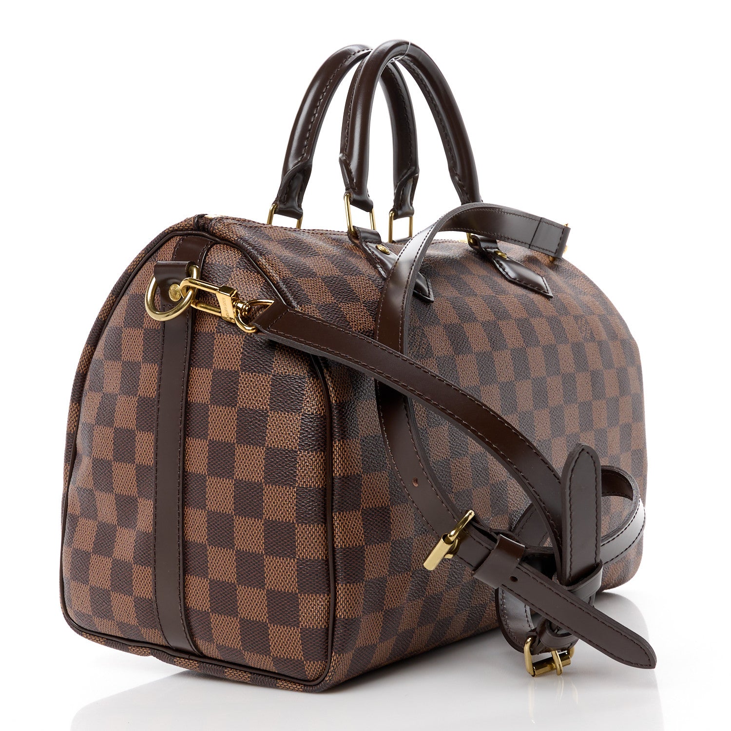 Louis Vuitton Damier Ebene Speedy Bandouliere 30 3 of 12