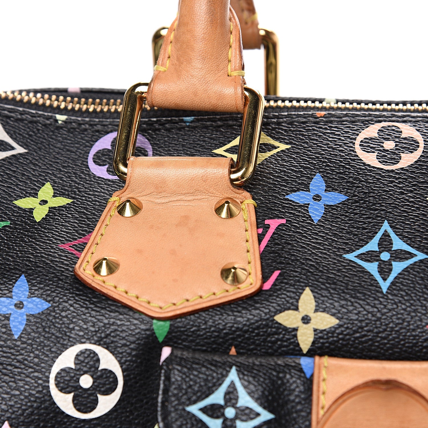 Louis Vuitton Monogram Multicolor Speedy 30 Black 12 of 13