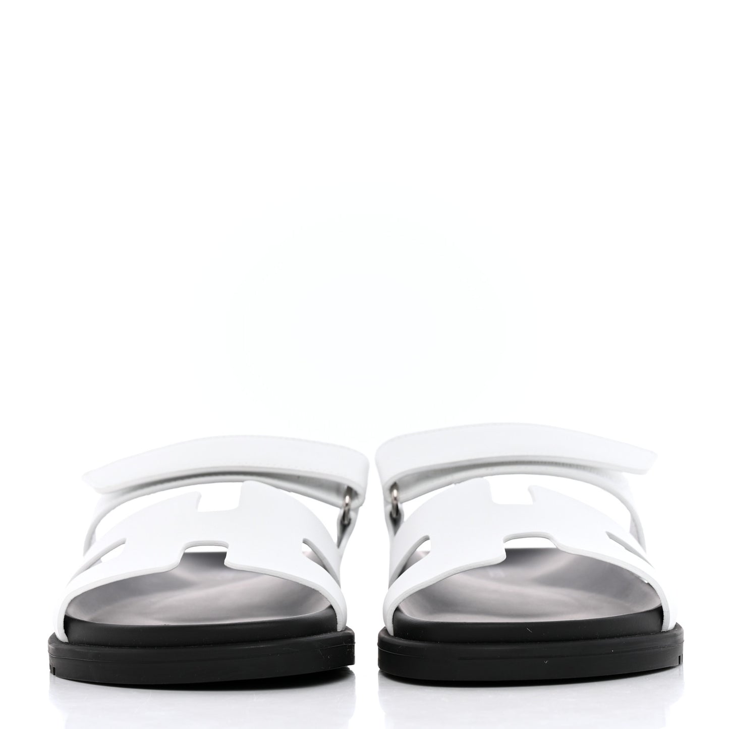 Calfskin Womens Chypre Sandals 37 White