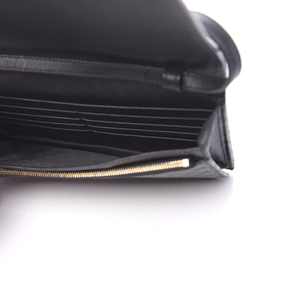 Gucci Microguccissima Crossbody Wallet Black 4 of 10