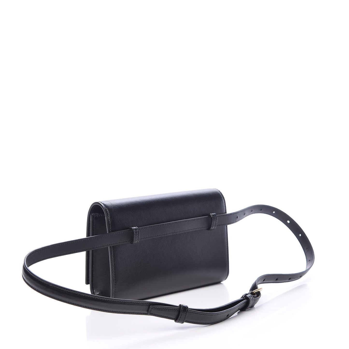 Smooth Calfskin Monogram Kate Belt Bag Black