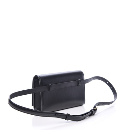 Saint Laurent Smooth Calfskin Monogram Kate Belt Bag Black 3 of 9