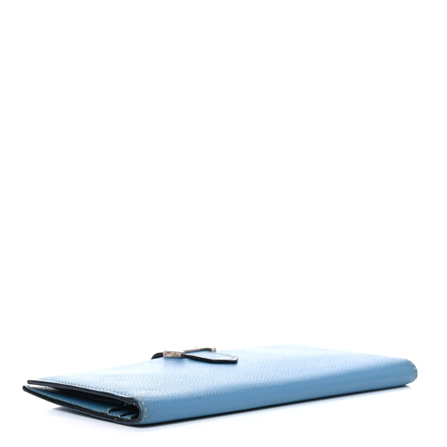 Hermes Epsom Bearn Wallet Blue Jean 3 of 13