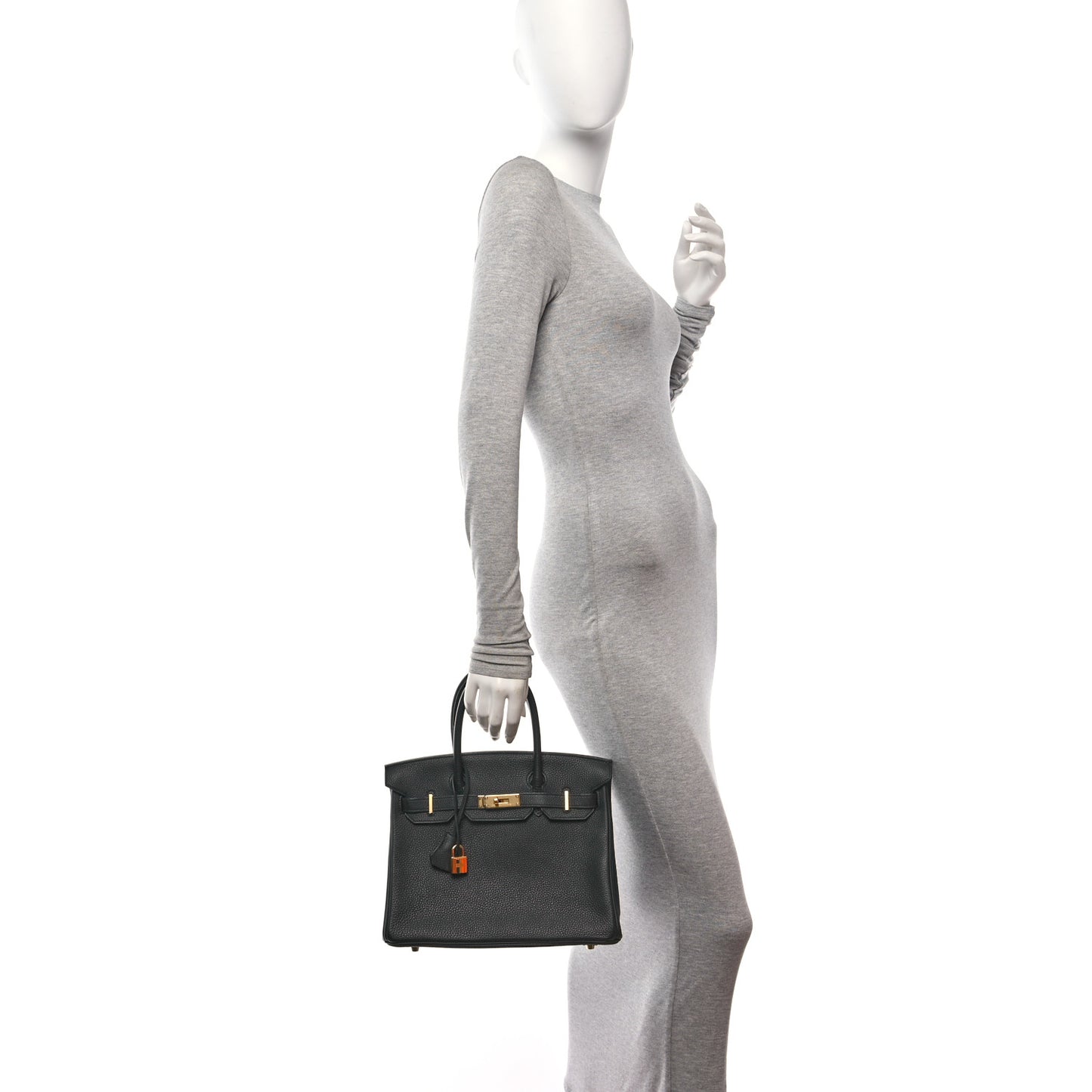 Togo Birkin 30 Black