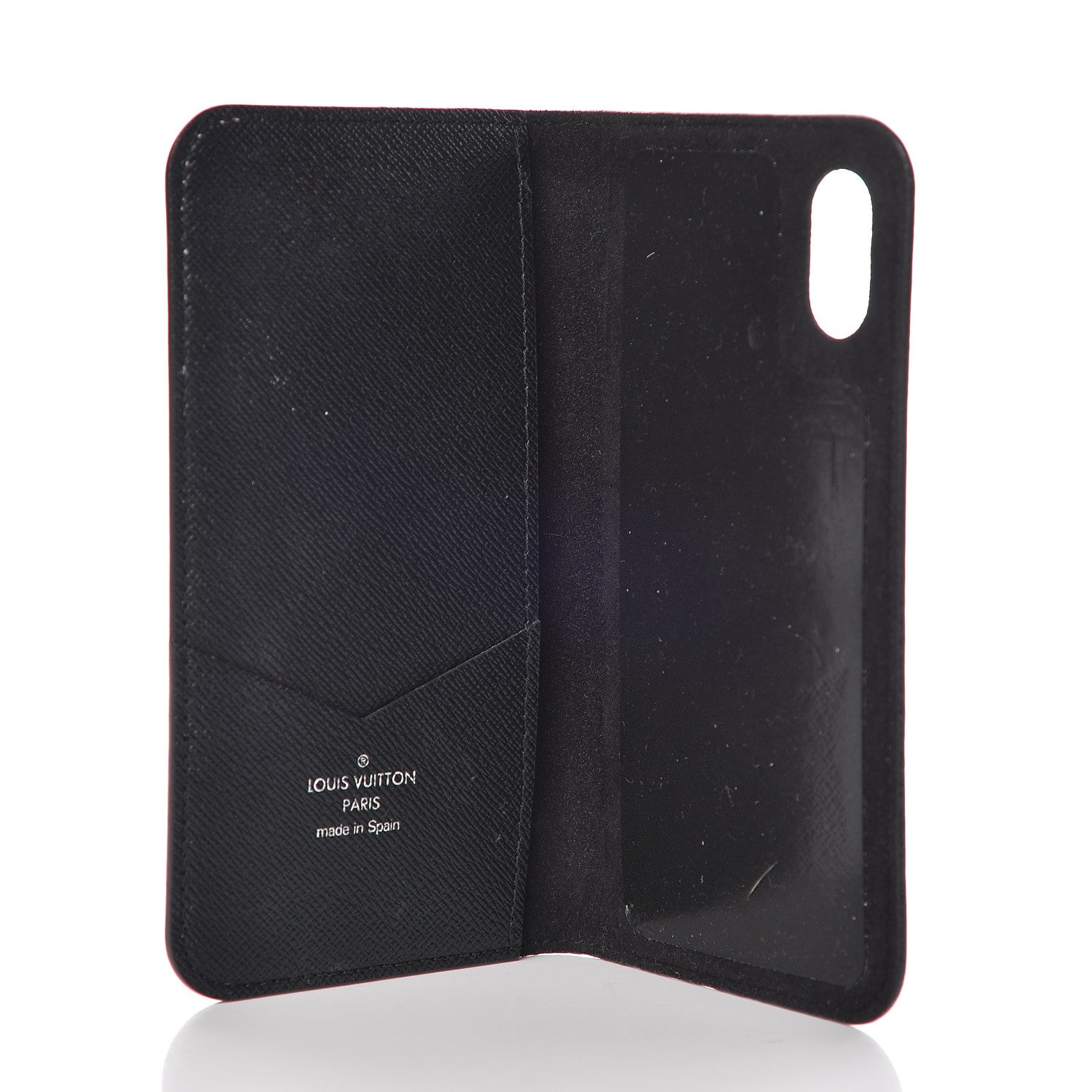 Louis Vuitton Monogram Eclipse iPhone X Folio Case 5 of 6