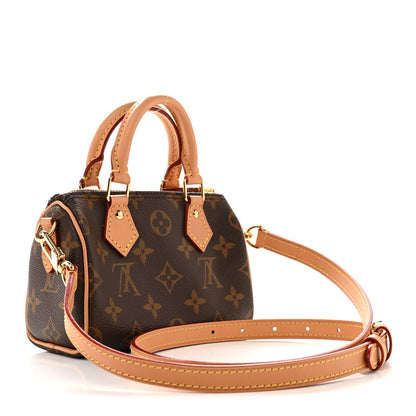 Louis Vuitton Monogram Nano Speedy Bandouliere 3 of 14