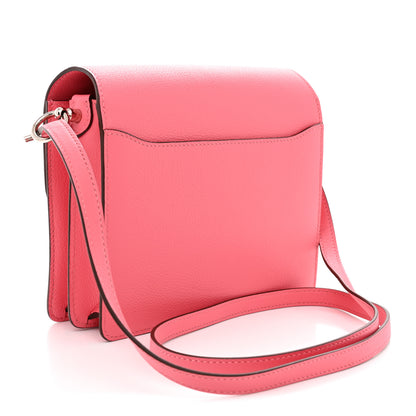 Hermes Evercolor Mini Sac Roulis Rose Azalee 3 of 11