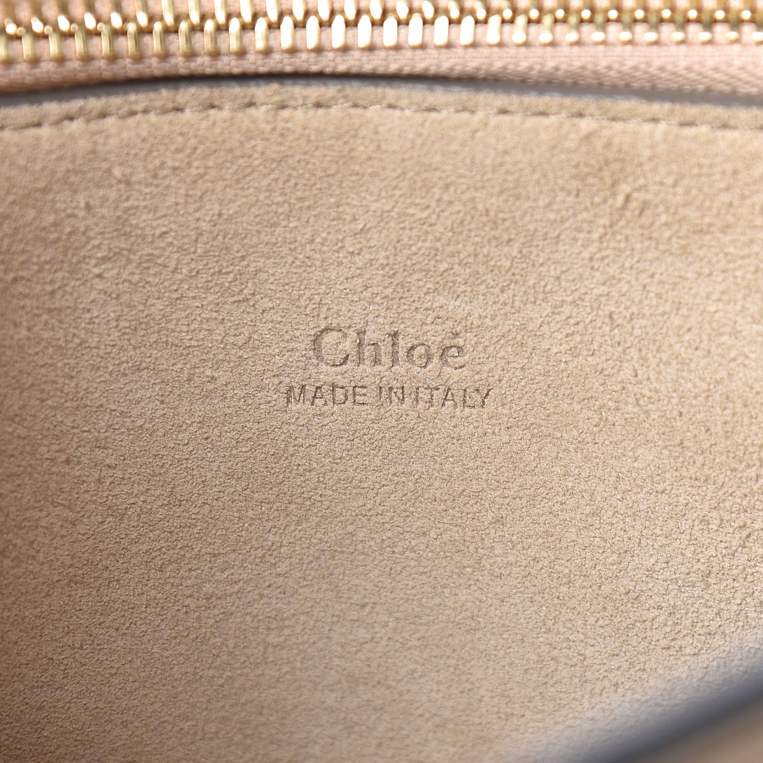 Chloe Suede Calfskin Medium Faye Shoulder Bag Carbon Grey 6 of 10