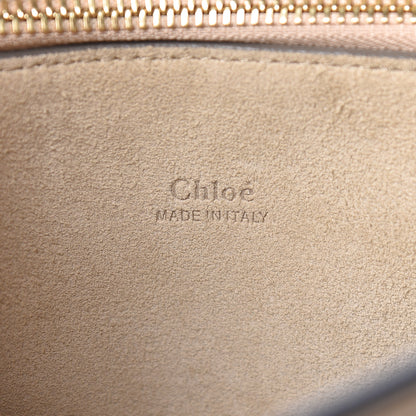 Chloe Suede Calfskin Medium Faye Shoulder Bag Carbon Grey 6 of 10