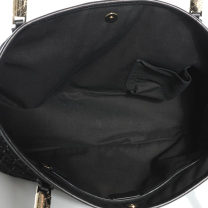 Gucci Guccissima Suede Tote Black 8 of 8