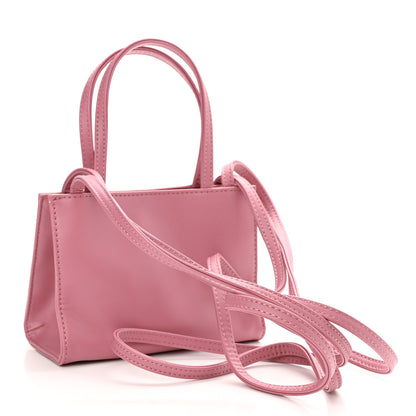 Telfar Vegan Leather Small Shopping Bag Corned Beef 3 of 10