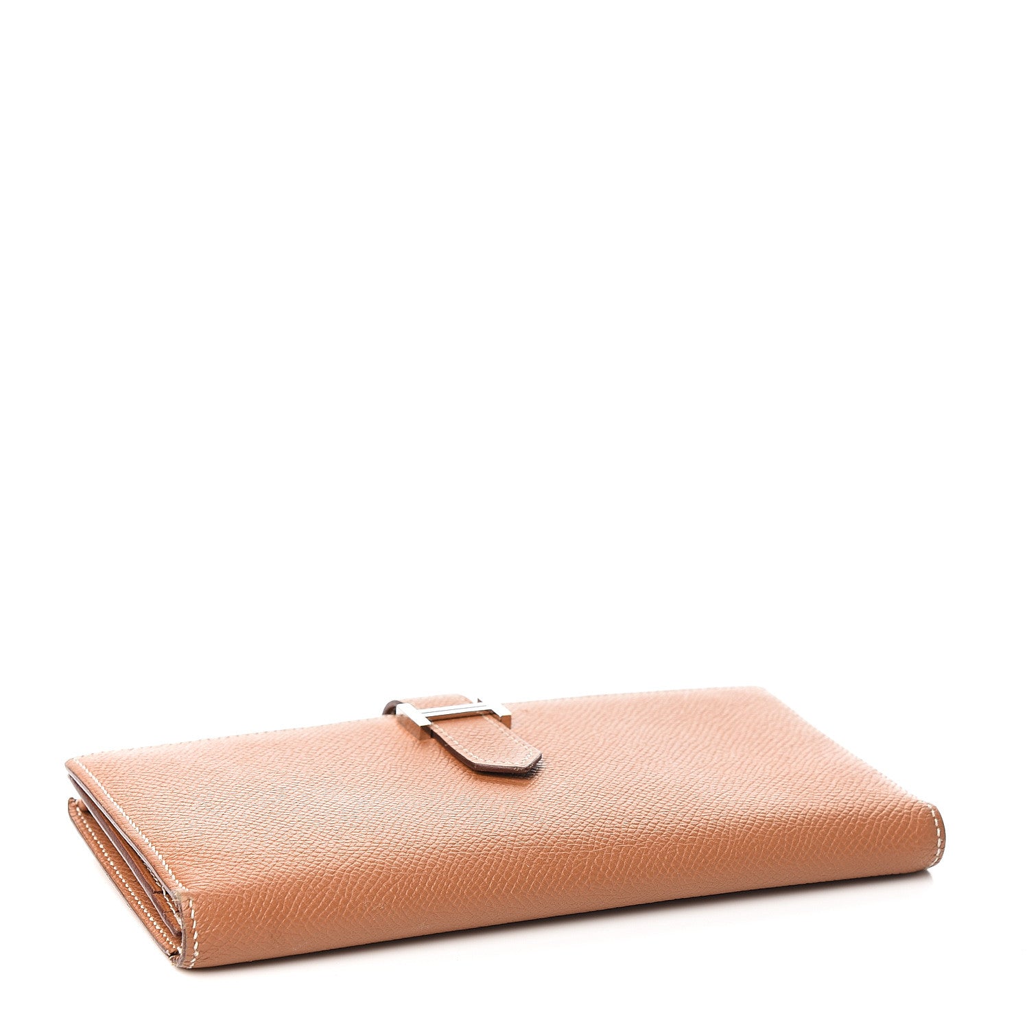 Hermes Epsom Bearn Gusset Wallet Gold 3 of 10