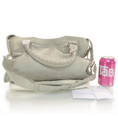 Balenciaga Agneau Giant 21 Silver Hardware CIty Argent 3 of 10