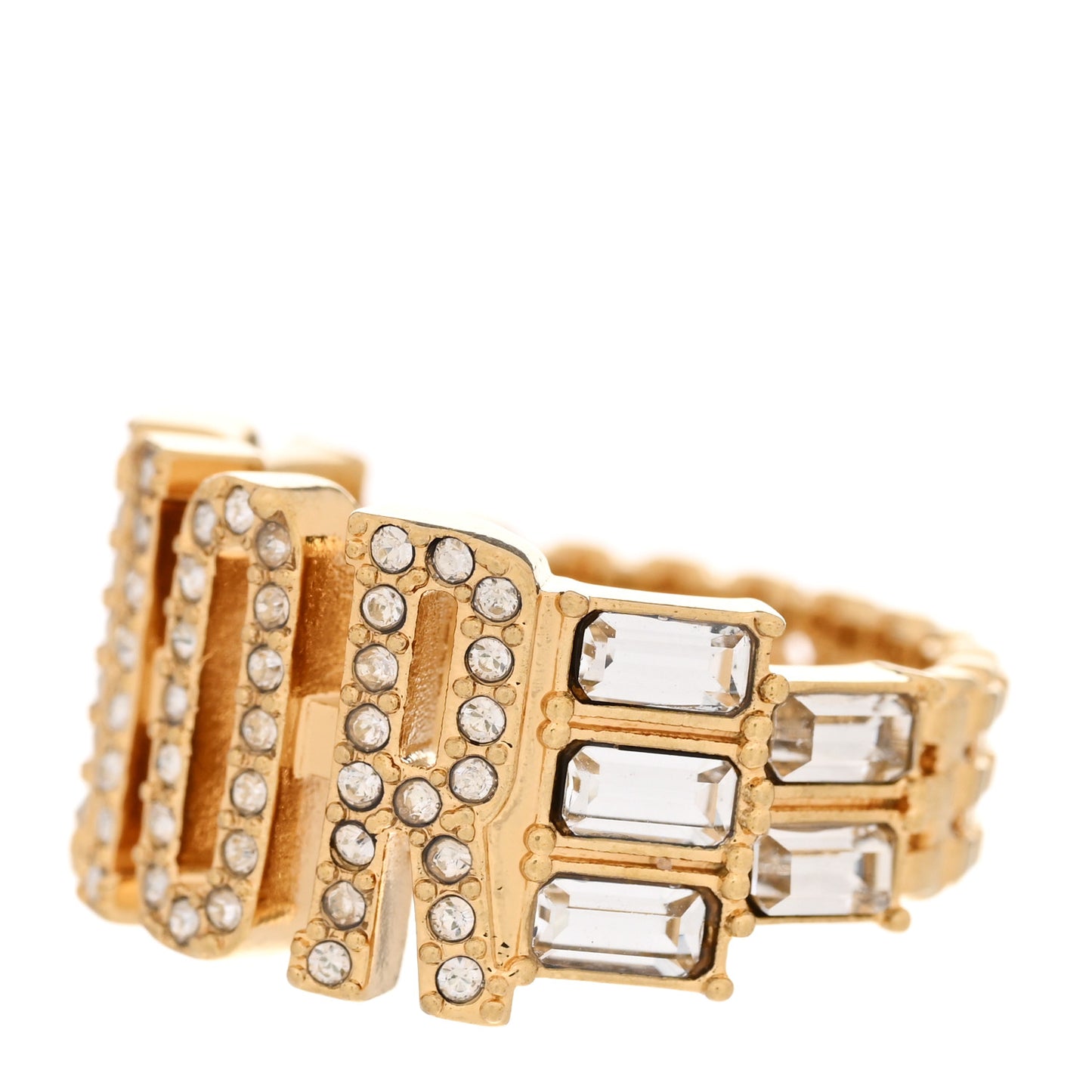 Metal Crystal DIO(R)EVOLUTION Ring 52/6 Gold