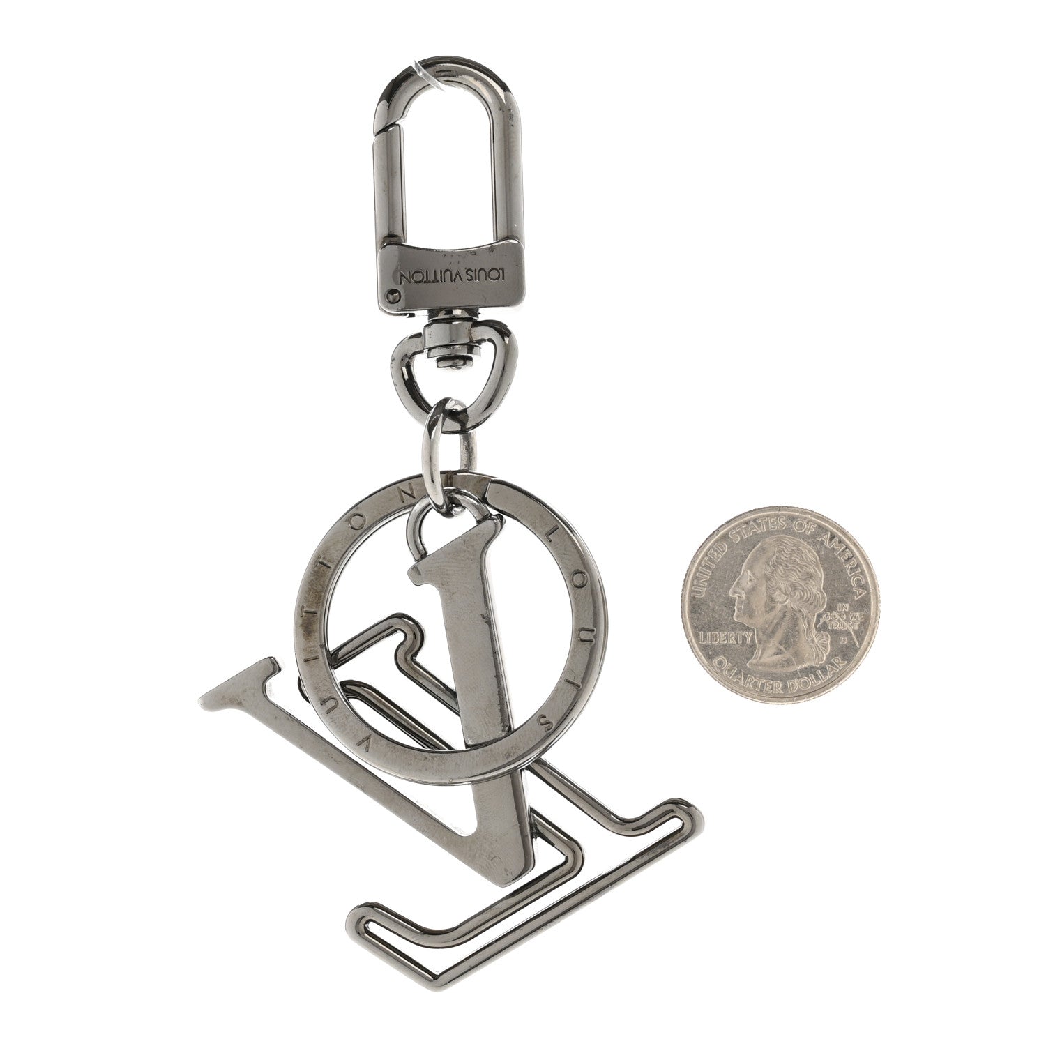Louis Vuitton Millionaires Bag Charm Key Holder Silver 2 of 4