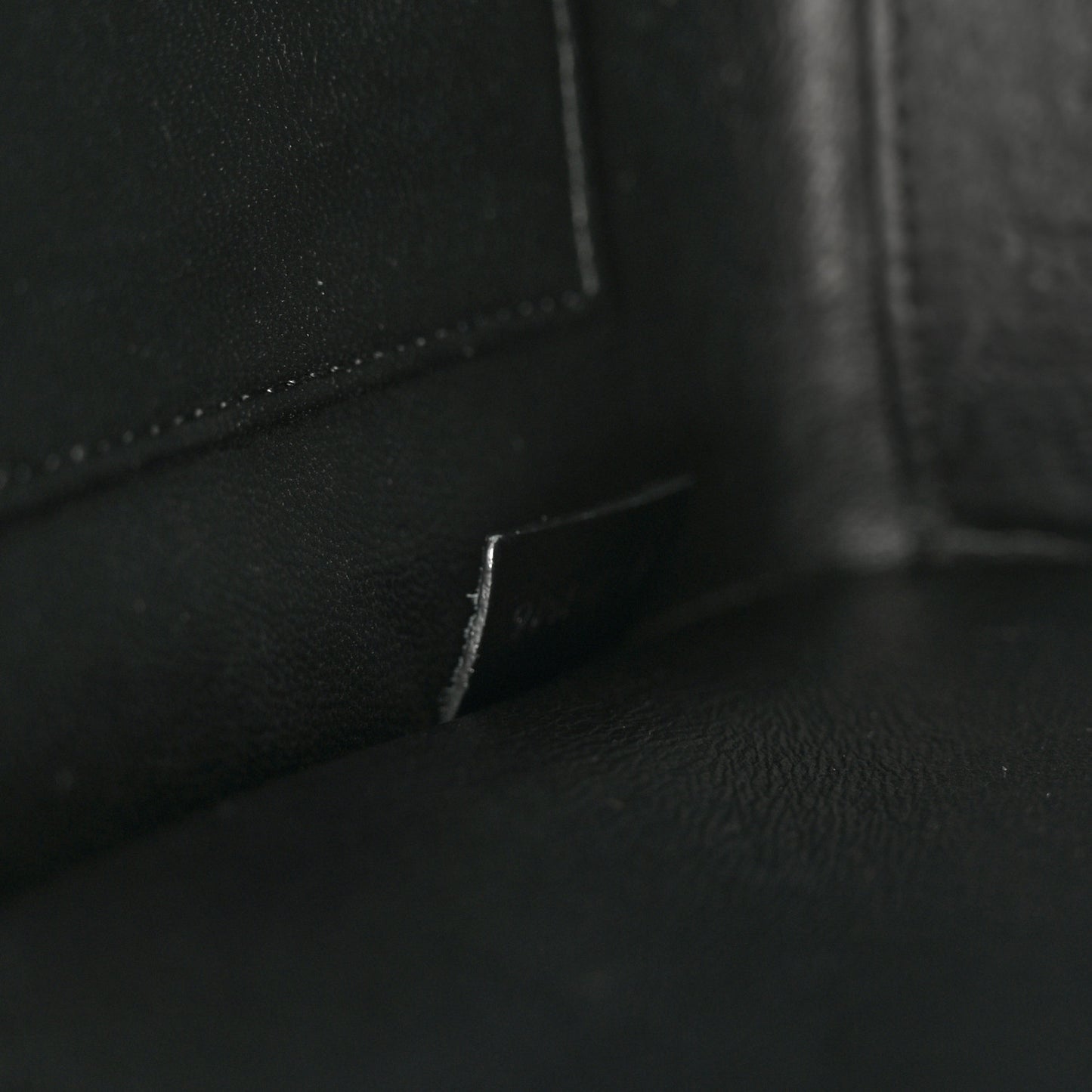 Glazed Calfskin Nano Bi-Color Luggage Dark Blue