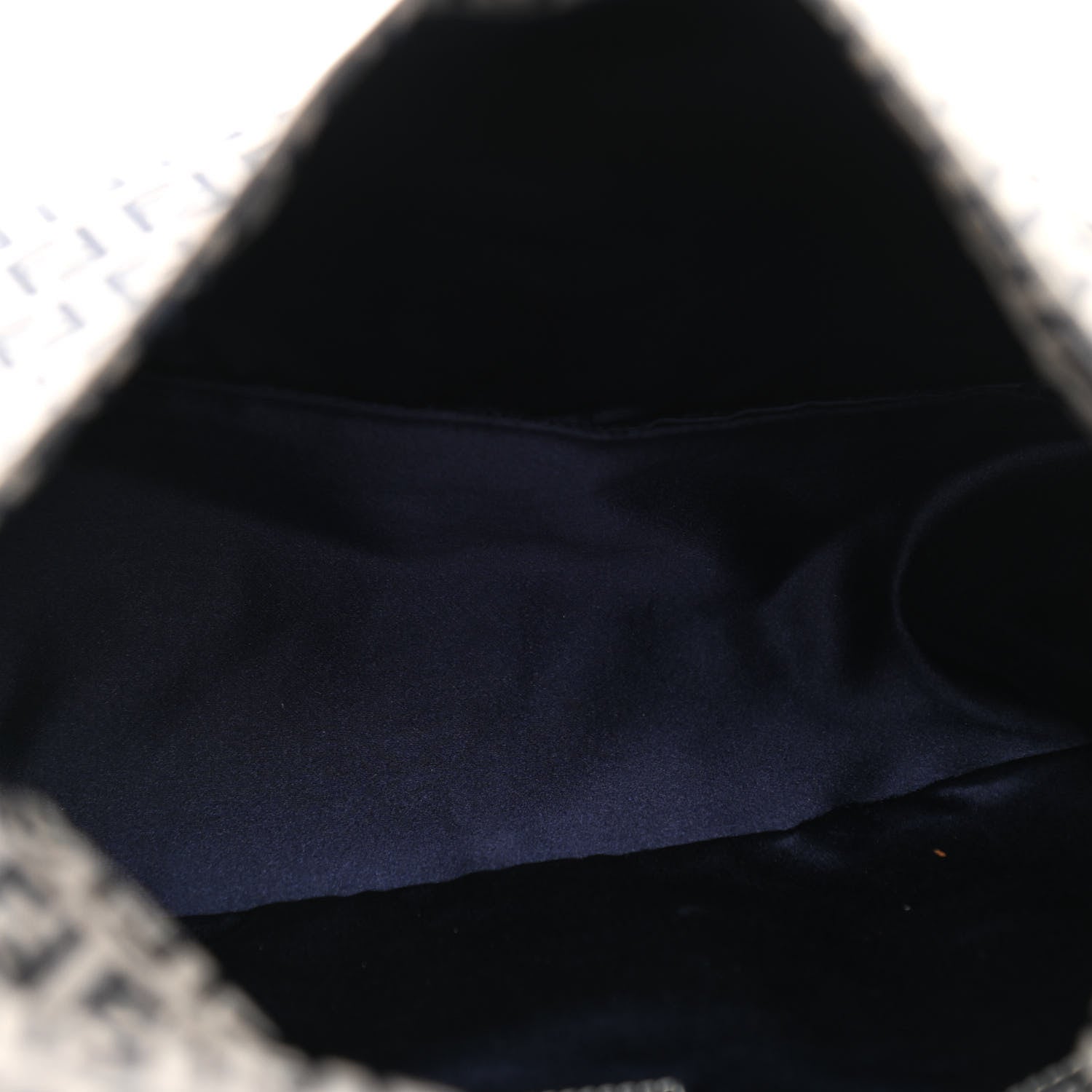 Fendi Zucchino Mama Baguette Navy 5 of 12