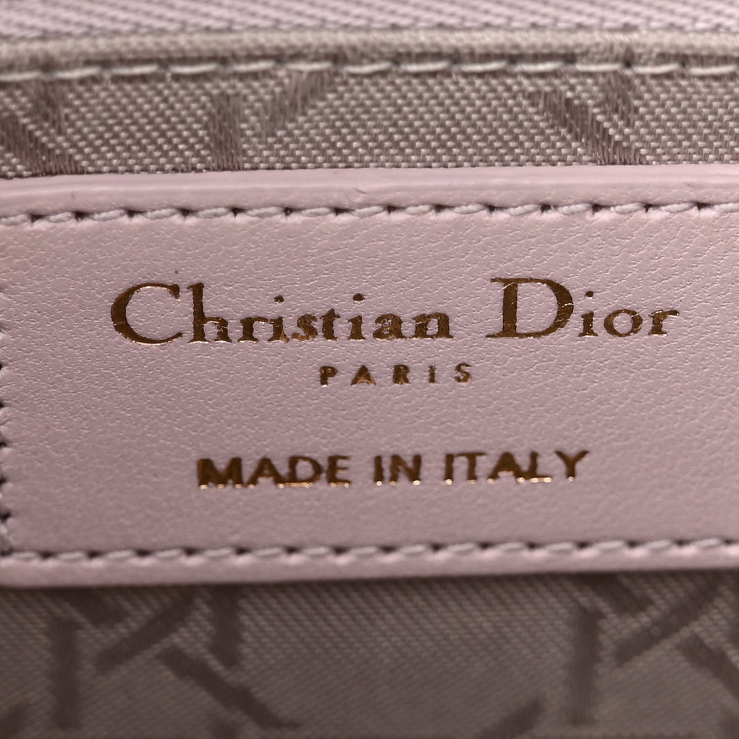 Lambskin Cannage Small My ABCDior Lady Dior Light Pink