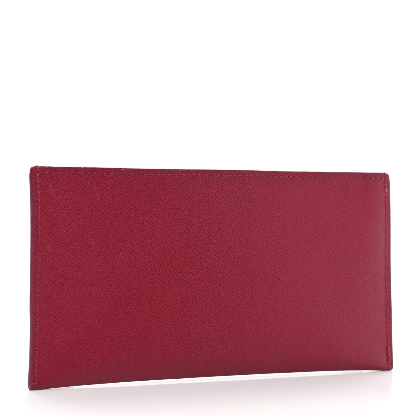 Calfskin Felicie Card Holder Insert Fuchsia