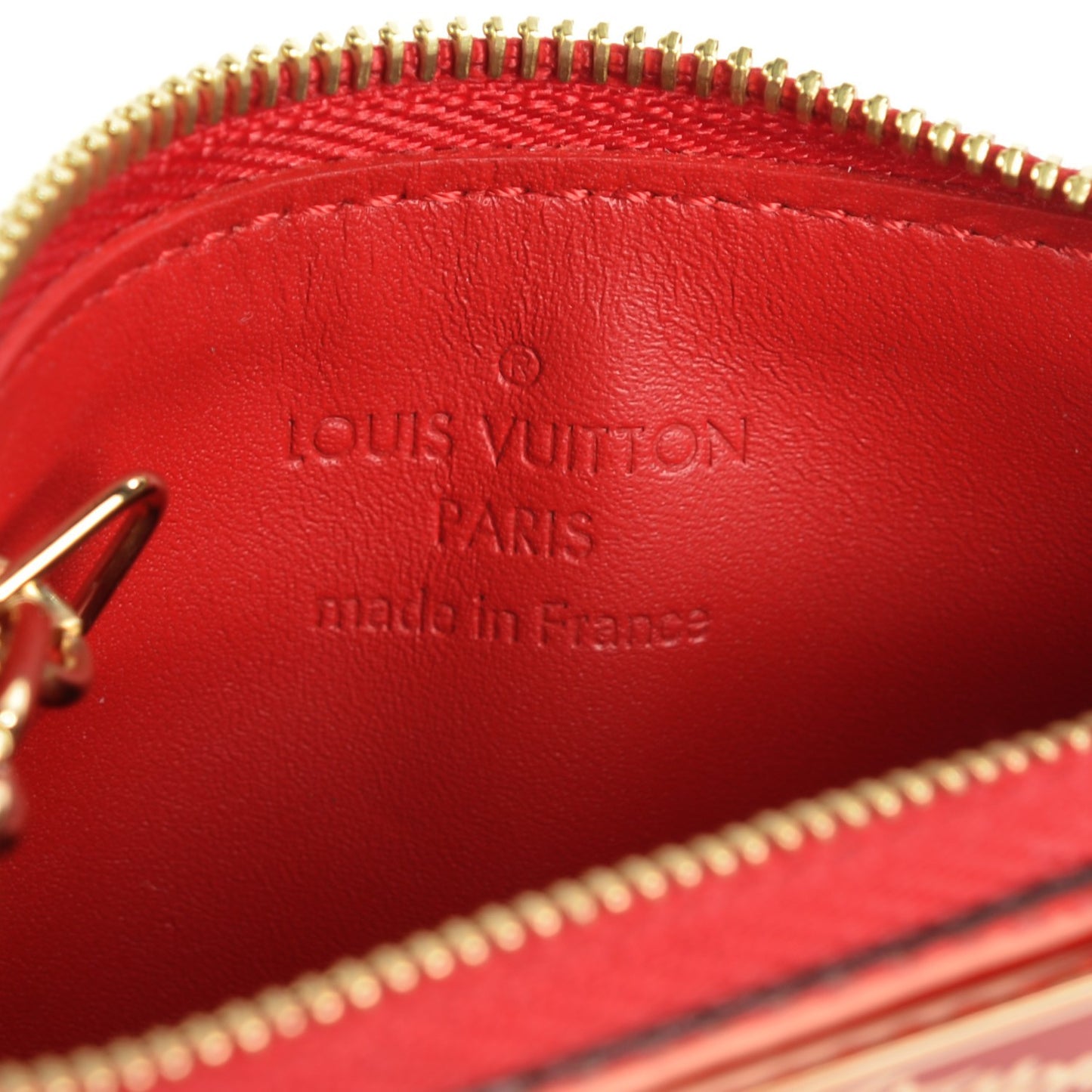 Vernis Key Pouch Cherry