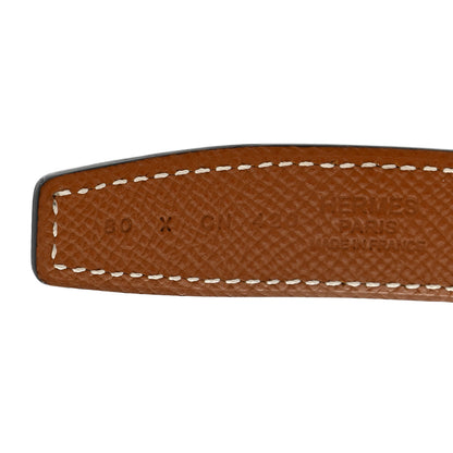Hermes Swift Epsom 24mm Mini Constance H Belt 80 32 Black Gold 80/32 Black Gold 6 of 7